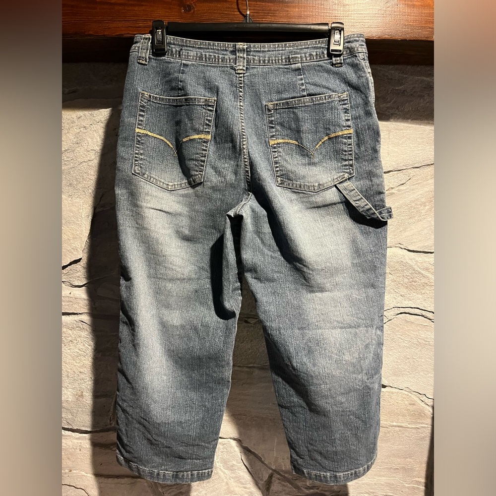 Northcrest cropped denim pants, size 14 - Picture 5 of 5